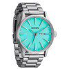 NIXON SENTRY SS SILVER/TURQUOISE