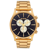 NIXON SENTRY CHRONO GOLD/INDIGO