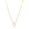 JCOU ROUND MINIMAL NECKLACE