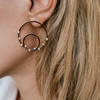 JCOU ROUND MINIMAL EARRING