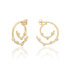 JCOU ROUND MINIMAL EARRING