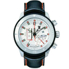 Tx World Linear Black Leather Strap