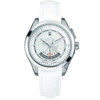 Tx Perpetual Weekly Calendar White Leather Strap