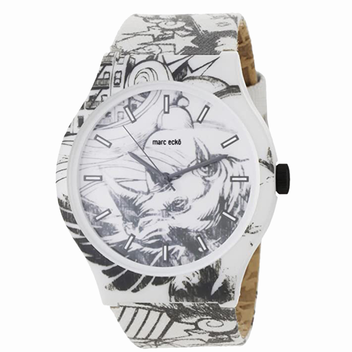 Marc Ecko Artifaks Midsize Sketch-Scape Watch