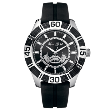 Marc Ecko THE REMO, Black PU Strap