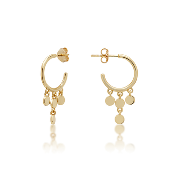 JCOU COINS EARRING