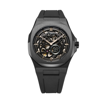 D1 MILANO SKELETON JET BLACK