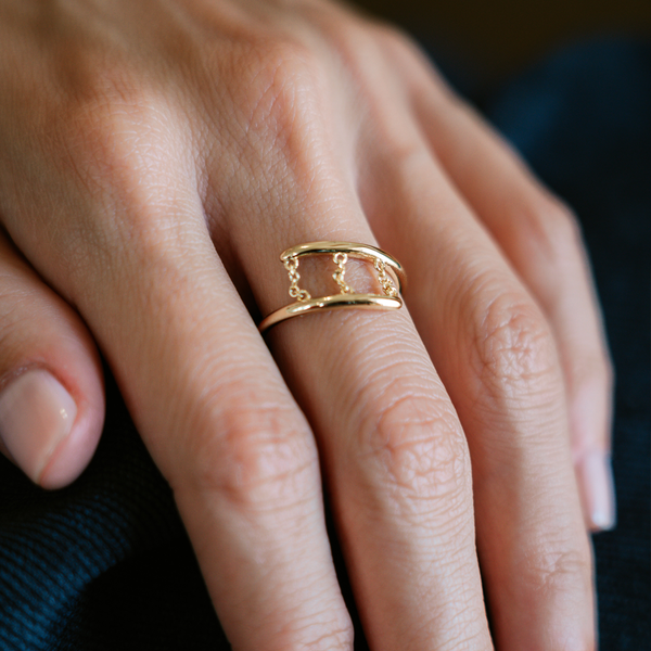 JCOU CHAINS RING