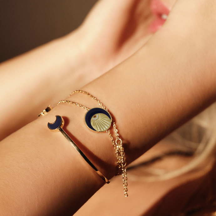 JCOU SUN AND MOON BANGLE