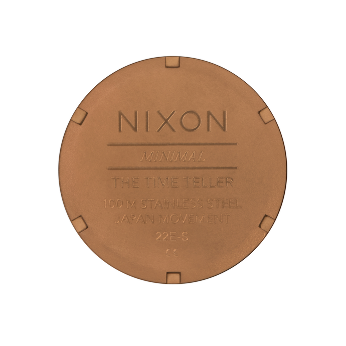 NIXON TIME TELLER BRONZE/BLACK