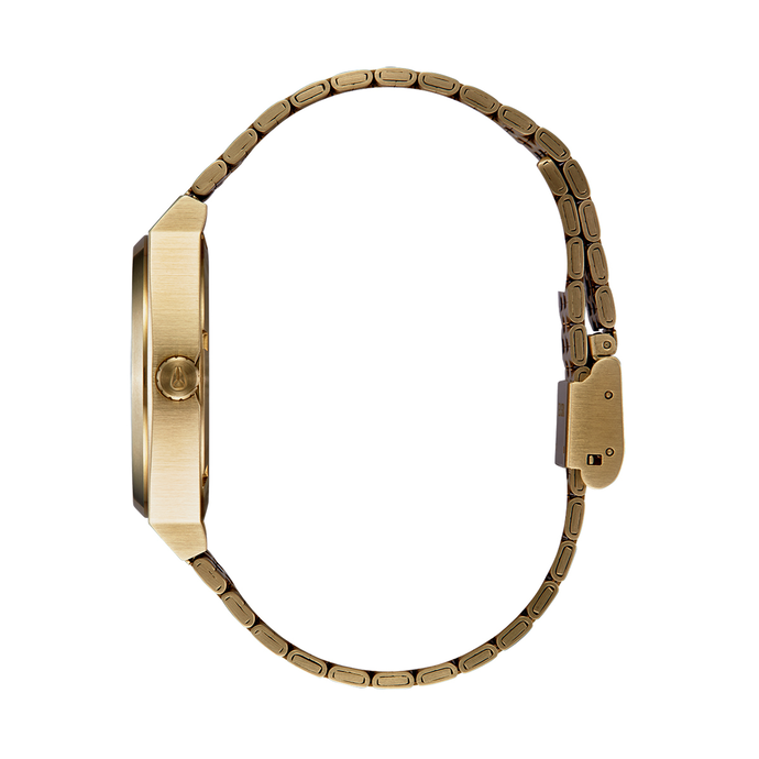 NIXON TIME TELLER YELLOW GOLD/BLACK/RED