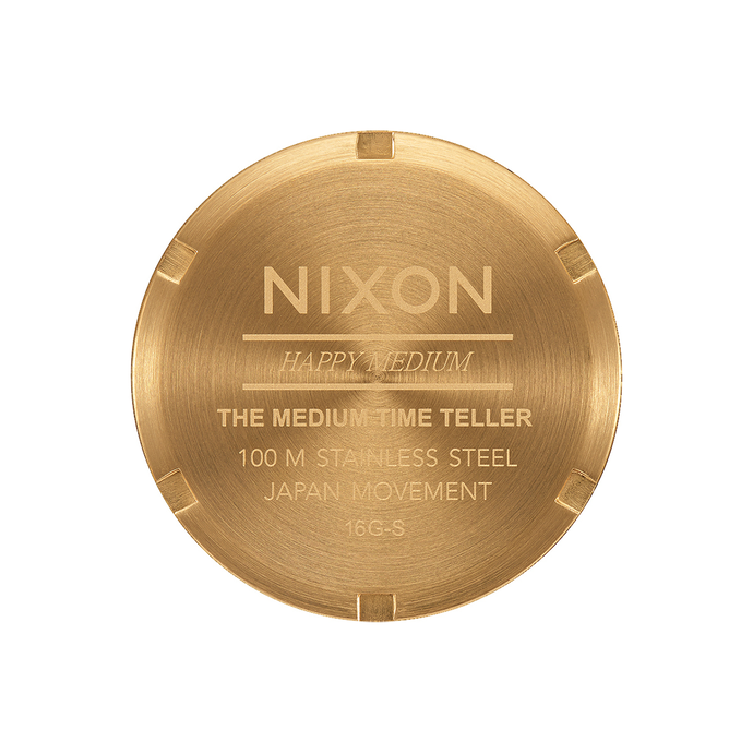 NIXON TIMETELLER MEDIUM GOLD/GREENSUNRAY