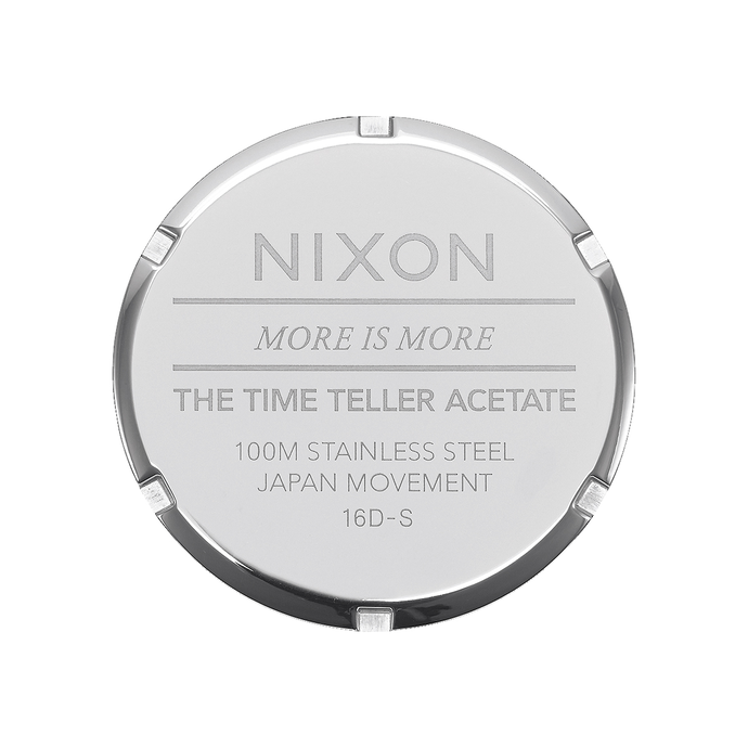NIXON THE TIME TELLER ACETATE