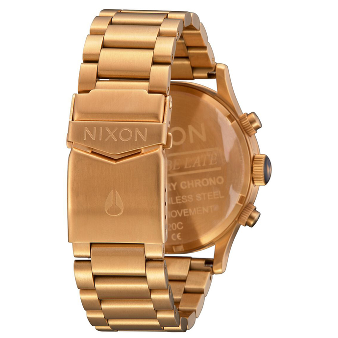 NIXON SENTRY CHRONO GOLD/INDIGO