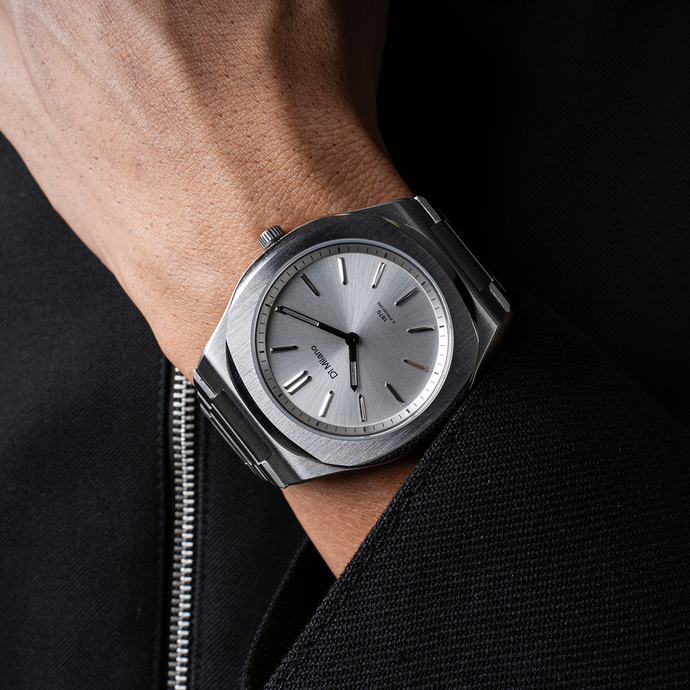 D1 MILANO ULTRA THIN GROOVY SILVER