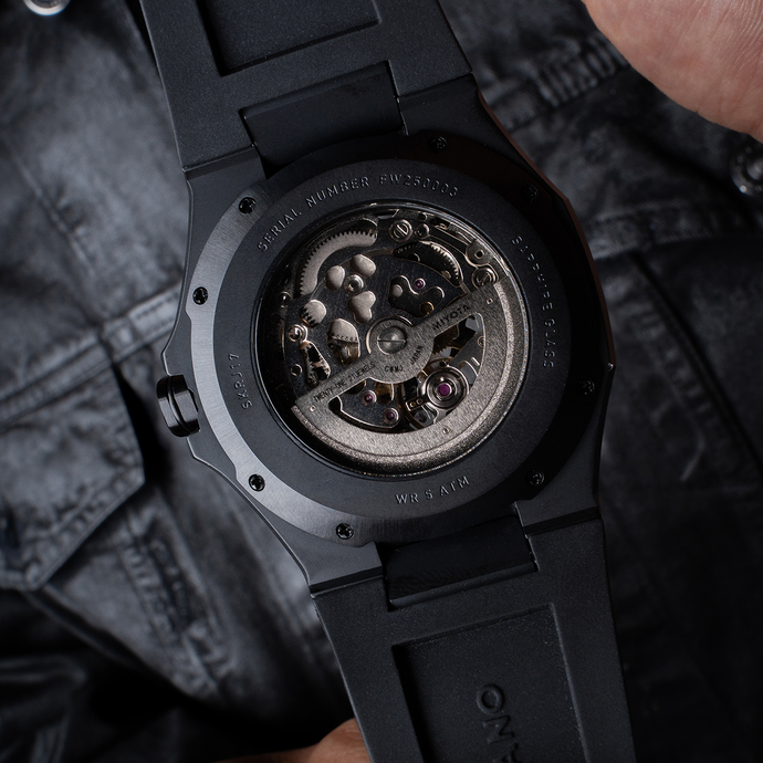 D1 MILANO SKELETON JET BLACK