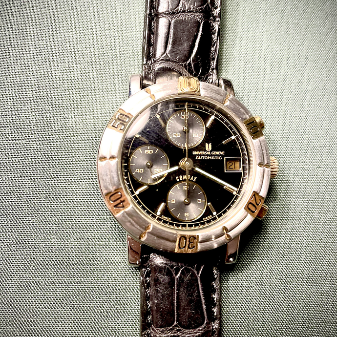 Universal Genève Diver Compax Vintage