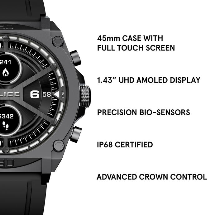 POLICE SMARTWATCH MY.AVATAR
