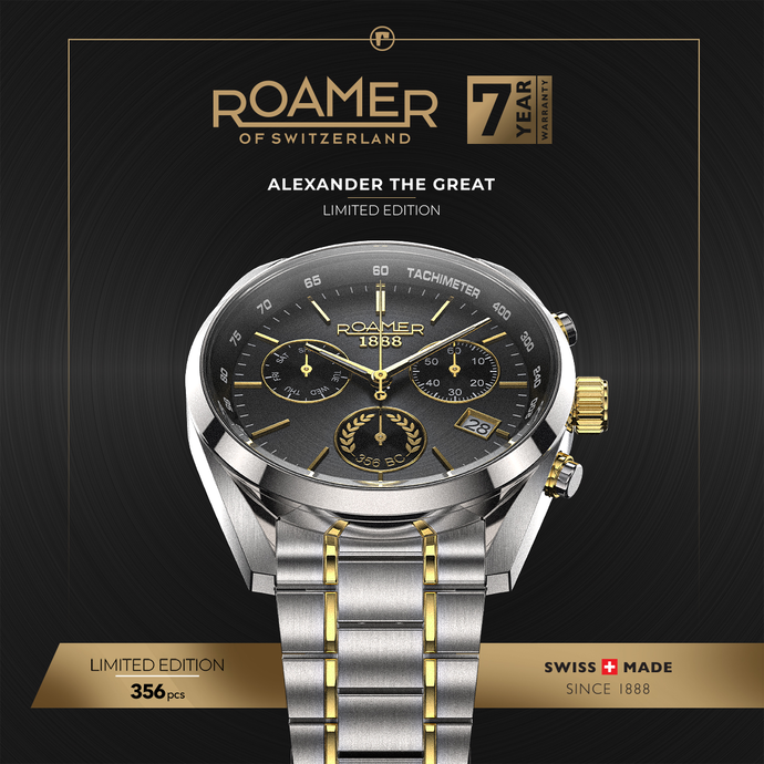 ROAMER PRO CHRONO ALEXANDER THE GREAT LIMITED EDITION