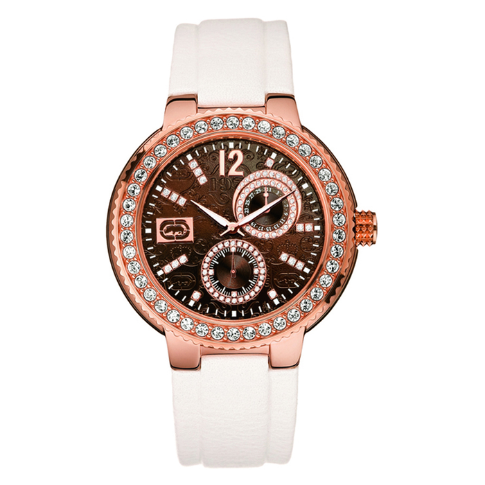 Marc Ecko THE COOL, White Patent Strap