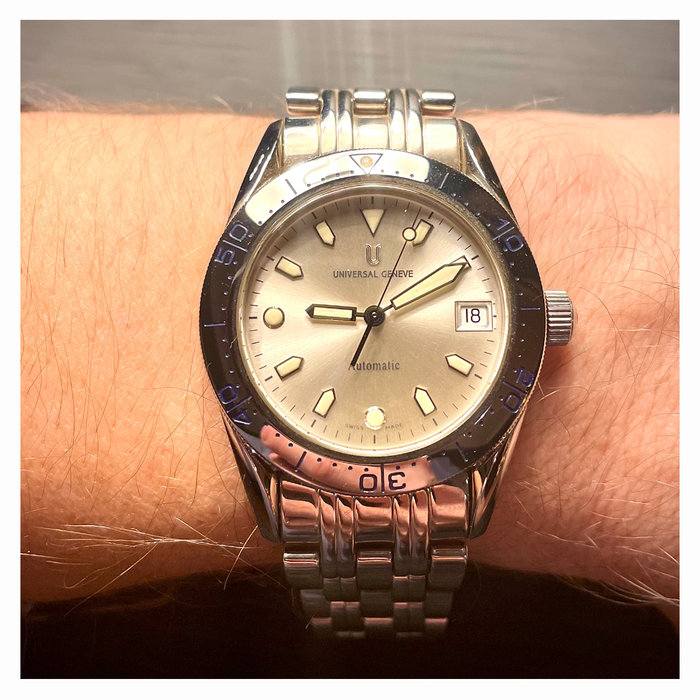 Universal Genève Automatic Golden tech diver