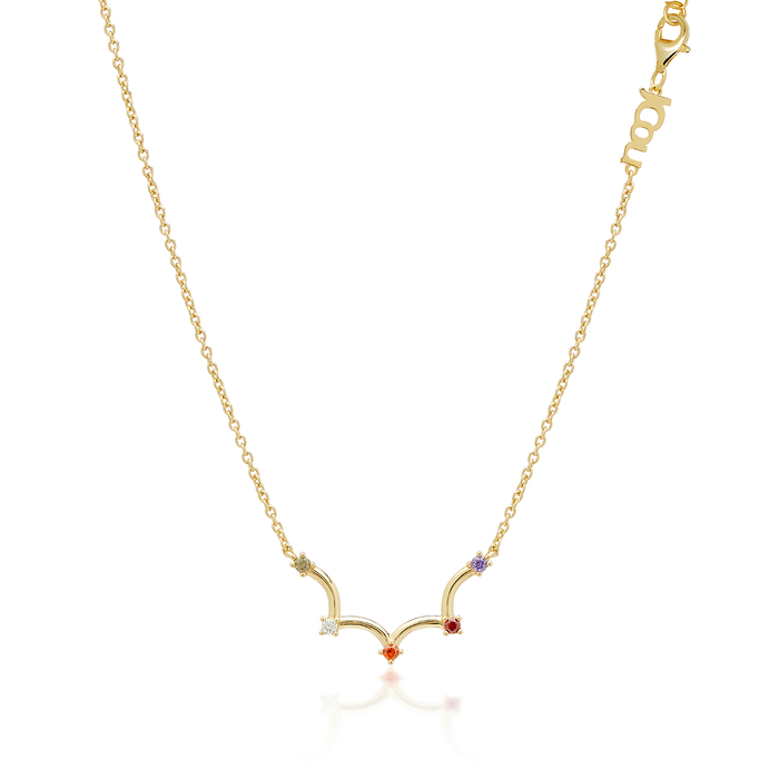 JCOU RAINBOW NECKLACE