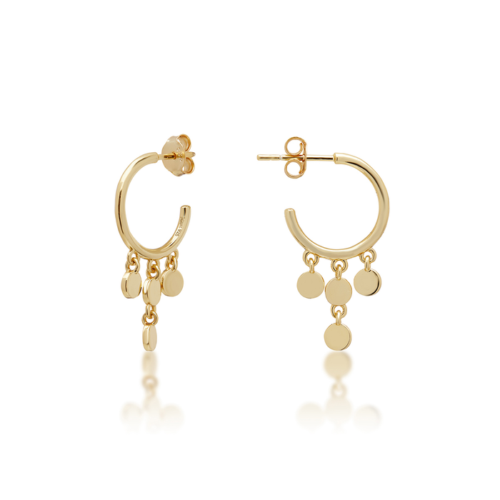 JCOU COINS EARRING