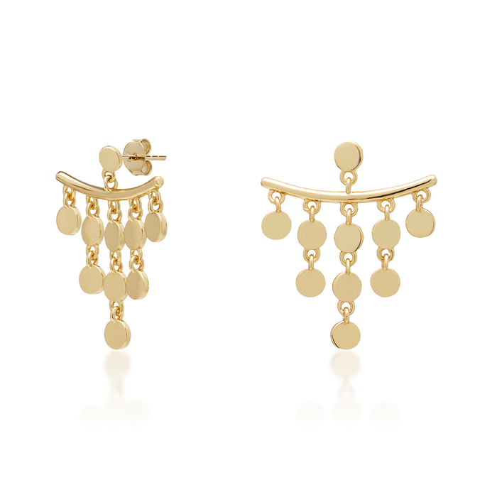 JCOU COINS EARRING