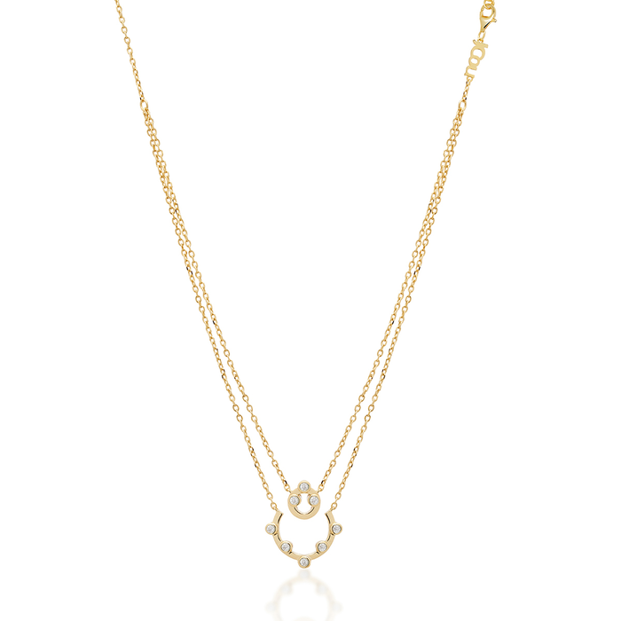 JCOU ROUND MINIMAL NECKLACE