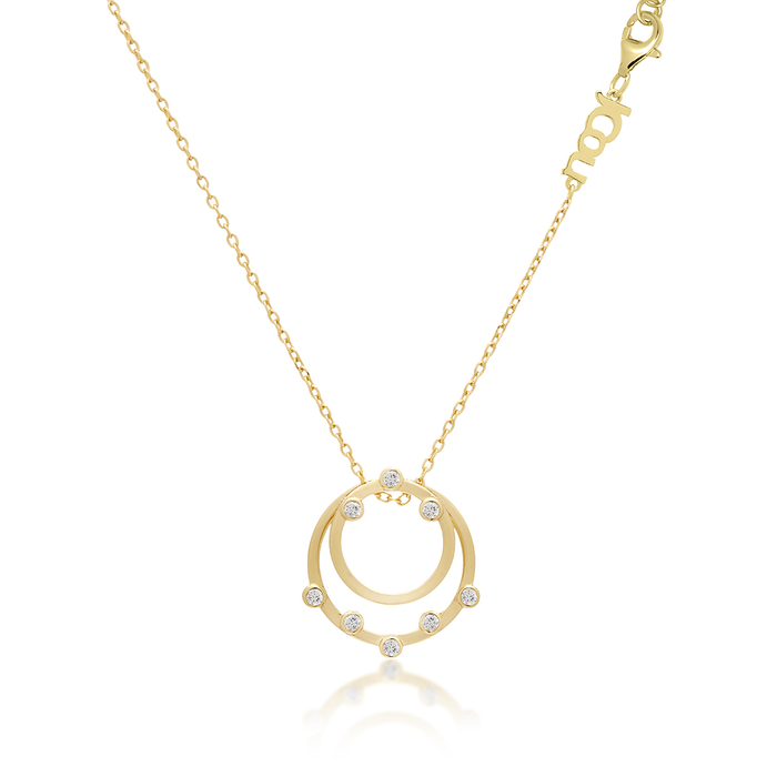 JCOU ROUND MINIMAL NECKLACE