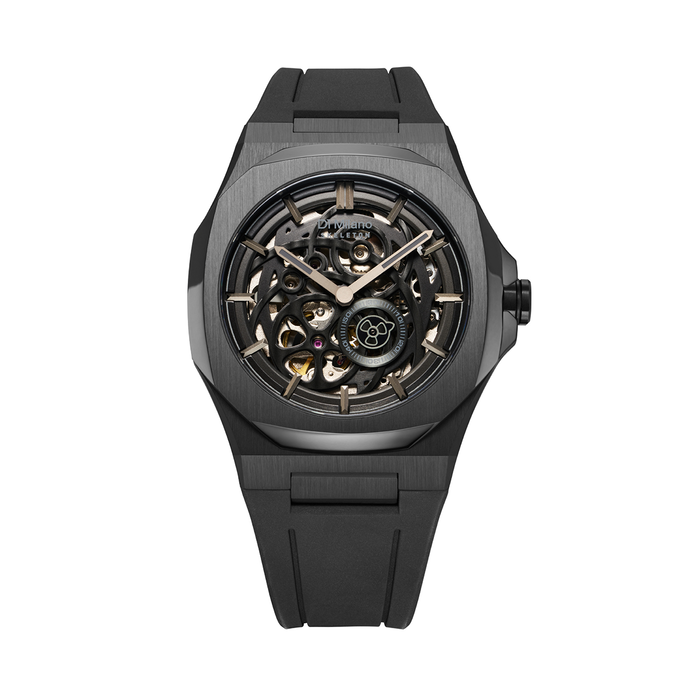 D1 MILANO SKELETON JET BLACK