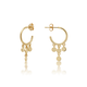 JCOU COINS EARRING