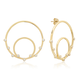 JCOU ROUND MINIMAL EARRING